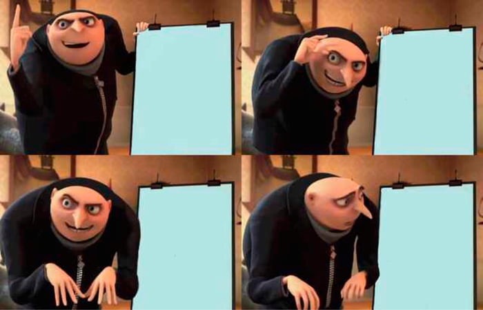 Gru's Plan meme about FlexTail
