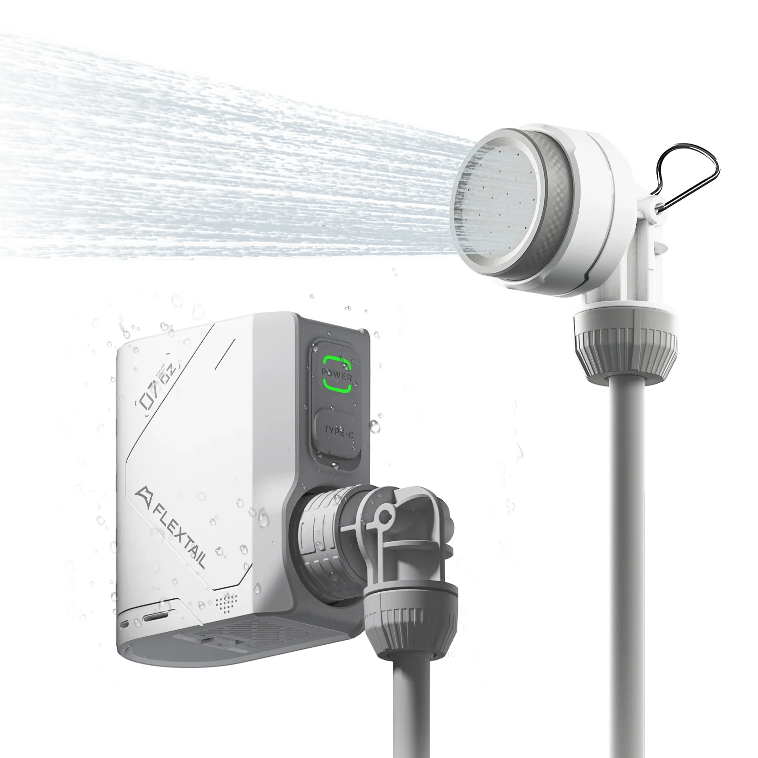 TINY SHOWER, the world's smallest instant portable shower